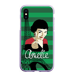 Чехол iPhone XS Max матовый Amelie