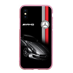 Чехол iPhone XS Max матовый MERCEDES BENZ AMG