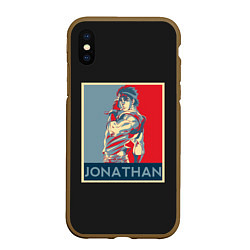 Чехол iPhone XS Max матовый Jonathan JoJo