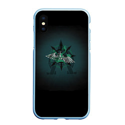 Чехол iPhone XS Max матовый Hydra dominatus