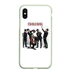 Чехол iPhone XS Max матовый Пикник альбом