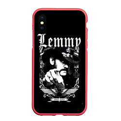 Чехол iPhone XS Max матовый RIP Lemmy
