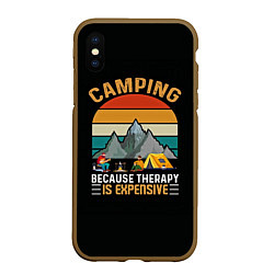 Чехол iPhone XS Max матовый Camping