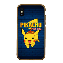 Чехол iPhone XS Max матовый ПИКА ПИКА PIKA PIKA