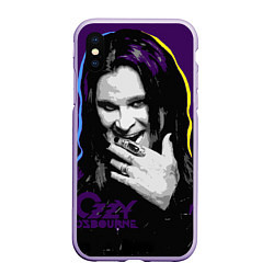 Чехол iPhone XS Max матовый Ozzy Osbourne, Оззи Осборн