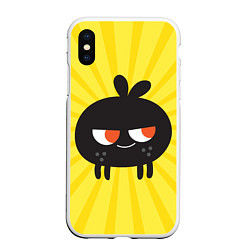 Чехол iPhone XS Max матовый Toca Boca Yellow