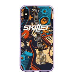 Чехол iPhone XS Max матовый Skillet Скиллет Z