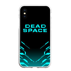 Чехол iPhone XS Max матовый DEAD SPACE МЁРТВЫЙ КОСМОС, цвет: 3D-белый