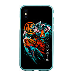 Чехол iPhone XS Max матовый Сон Гоку, Dragon Ball