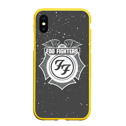 Чехол iPhone XS Max матовый Foo Fighters 1995 FF