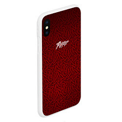 Чехол iPhone XS Max матовый Chili Pepper, цвет: 3D-белый — фото 2