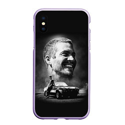 Чехол iPhone XS Max матовый Paul Walker