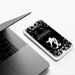 Чехол iPhone XS Max матовый GHOSTEMANE BLACK FOREST, цвет: 3D-белый — фото 2