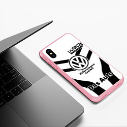 Чехол iPhone XS Max матовый Volkswagen Das Auto, цвет: 3D-баблгам — фото 2