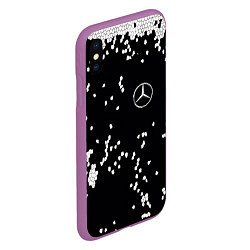Чехол iPhone XS Max матовый Мерин, цвет: 3D-фиолетовый — фото 2
