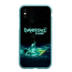 Чехол iPhone XS Max матовый Evanescence lost in paradise