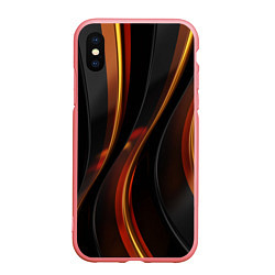 Чехол iPhone XS Max матовый Unsplash 3D