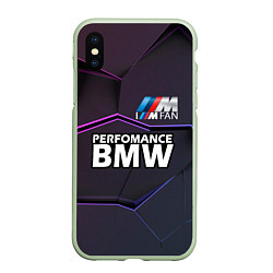 Чехол iPhone XS Max матовый BMW Perfomance