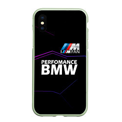 Чехол iPhone XS Max матовый BMW фанат