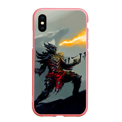 Чехол iPhone XS Max матовый Dragonborne is here