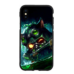 Чехол iPhone XS Max матовый League of legends, Тимо