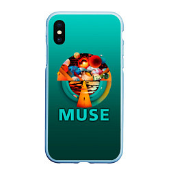 Чехол iPhone XS Max матовый The Resistance - Muse