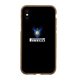 Чехол iPhone XS Max матовый Forza Neradzzurri