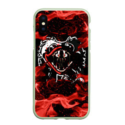 Чехол iPhone XS Max матовый Poppy Playtime: Flame Fire