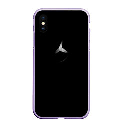 Чехол iPhone XS Max матовый Silver Star Style