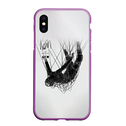 Чехол iPhone XS Max матовый The Nothing - Korn