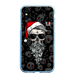 Чехол iPhone XS Max матовый Santa from Hell