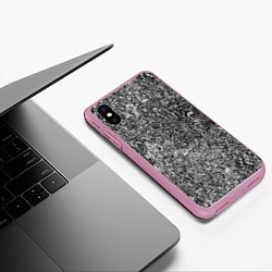 Чехол iPhone XS Max матовый Germ of the world, цвет: 3D-розовый — фото 2