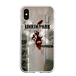 Чехол iPhone XS Max матовый Hybrid Theory Live Around The World - Linkin Park