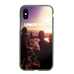 Чехол iPhone XS Max матовый Linkin Park - One More Light