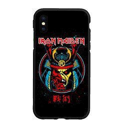 Чехол iPhone XS Max матовый Iron Maiden - Senjutsu