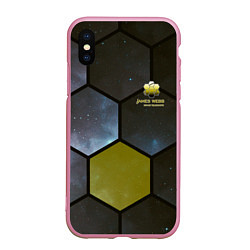 Чехол iPhone XS Max матовый JWST space cell theme