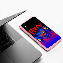 Чехол iPhone XS Max матовый POPPY PLAYTIME ПОППИ ПЛЕЙТАЙМ ХАГГИ ВАГГИ FIRE, цвет: 3D-баблгам — фото 2