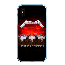 Чехол iPhone XS Max матовый Master of Puppets - Metallica