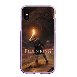 Чехол iPhone XS Max матовый Elden Ring - подземелье