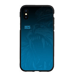 Чехол iPhone XS Max матовый 1925 SPB Lion Dark Theme