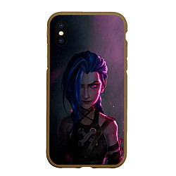 Чехол iPhone XS Max матовый Evil Jinx