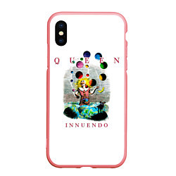 Чехол iPhone XS Max матовый Innuendo - Queen, цвет: 3D-баблгам