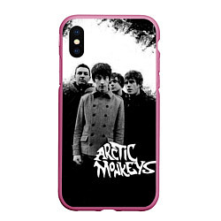 Чехол iPhone XS Max матовый Группа Arctic monkeys