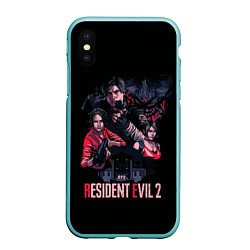 Чехол iPhone XS Max матовый RE 2 Remaster