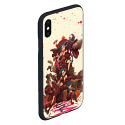 Чехол iPhone XS Max матовый ЛИГА ЛЕГЕНД JINX ARCANE, цвет: 3D-черный — фото 2