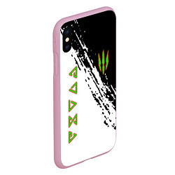 Чехол iPhone XS Max матовый The Witcher ведьмак, цвет: 3D-розовый — фото 2