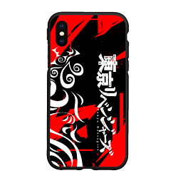 Чехол iPhone XS Max матовый TOKYO REVENGERS ТОСВА RED VER