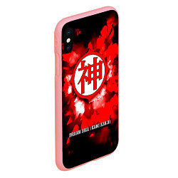 Чехол iPhone XS Max матовый Dragon Ball - Kami Kanji, цвет: 3D-баблгам — фото 2