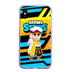 Чехол iPhone XS Max матовый FANG BRAWL STARS ФЭНГ БРАВЛЫ