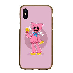 Чехол iPhone XS Max матовый KISSY MISSY POPPY PLAYTIME ПОППИ ПЛЕЙТАЙМ КИССИ МИ